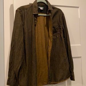 Brown Men’s Button Up